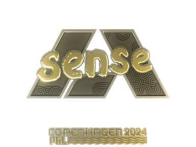 Sticker | sense (Gold) | Copenhagen 2024