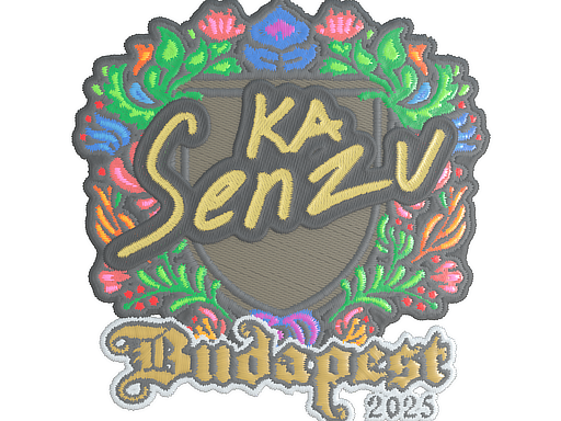 Sticker | Senzu (Embroidered) | Budapest 2025