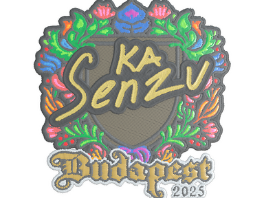 Sticker | Senzu (Embroidered) | Budapest 2025