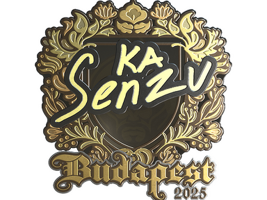 Sticker | Senzu (Gold) | Budapest 2025