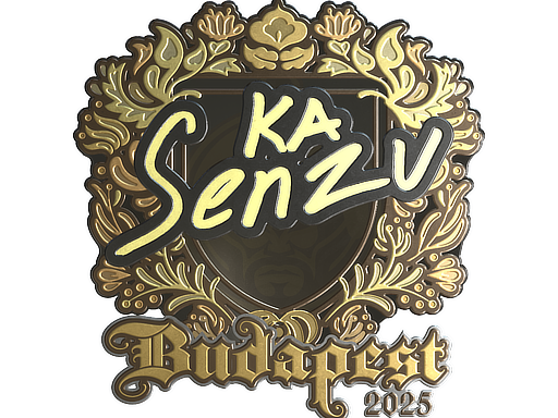 Sticker | Senzu (Gold) | Budapest 2025