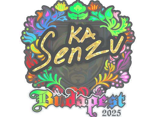 Sticker | Senzu (Holo) | Budapest 2025