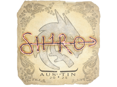 Sticker | sh1ro | Austin 2025