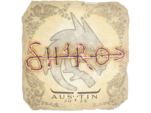 Sticker | sh1ro | Austin 2025