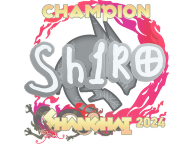 Sticker | sh1ro (Champion) | Shanghai 2024
