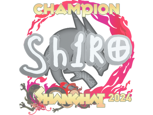Sticker | sh1ro (Champion) | Shanghai 2024