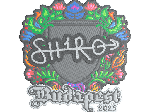 Sticker | sh1ro (Embroidered) | Budapest 2025