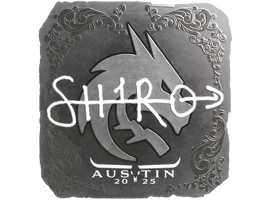 Sticker | sh1ro (Foil) | Austin 2025