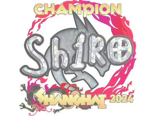 Sticker | sh1ro (Glitter, Champion) | Shanghai 2024