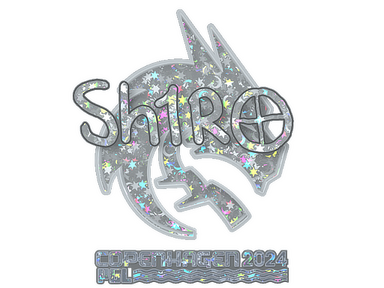 Sticker | sh1ro (Glitter) | Copenhagen 2024