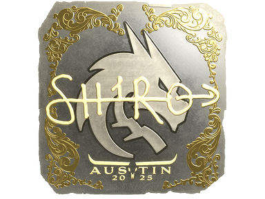 Sticker | sh1ro (Gold) | Austin 2025