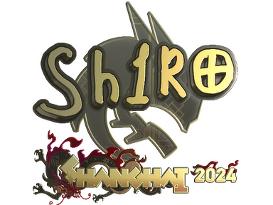Sticker | sh1ro (Gold) | Shanghai 2024