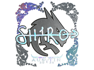 Sticker | sh1ro (Holo) | Austin 2025