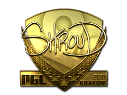 Sticker | shroud (Gold) | Krakow 2017