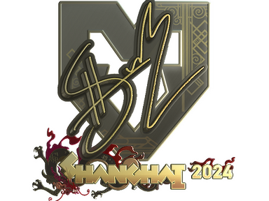 Sticker | siuhy (Gold) | Shanghai 2024