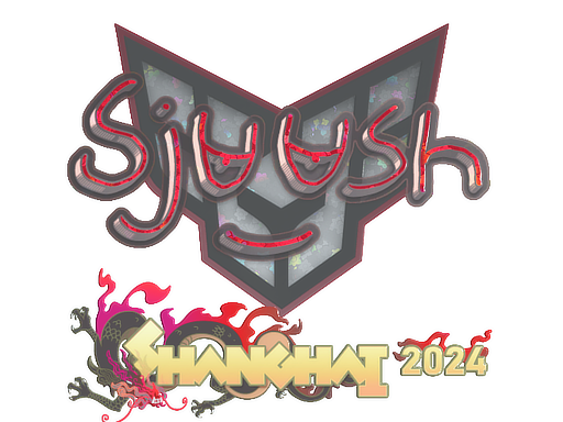 Sticker | sjuush (Glitter) | Shanghai 2024