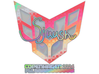 Sticker | sjuush (Holo) | Copenhagen 2024