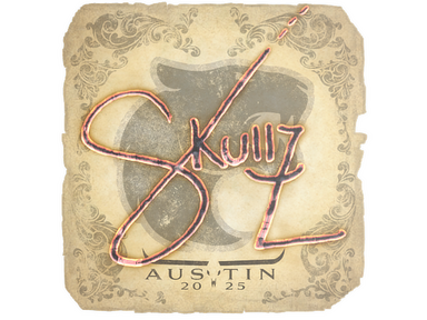 Sticker | skullz | Austin 2025