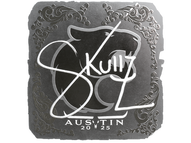 Sticker | skullz (Foil) | Austin 2025