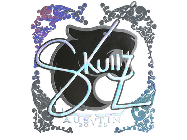 Sticker | skullz (Holo) | Austin 2025