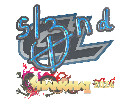 Sticker | sl3nd (Glitter) | Shanghai 2024