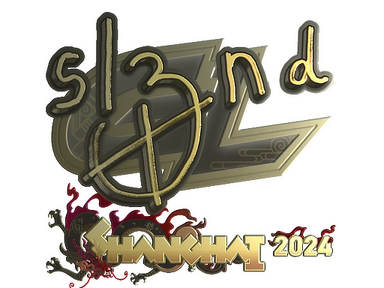 Sticker | sl3nd (Gold) | Shanghai 2024