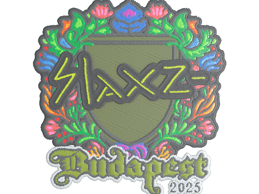 Sticker | slaxz- (Embroidered) | Budapest 2025