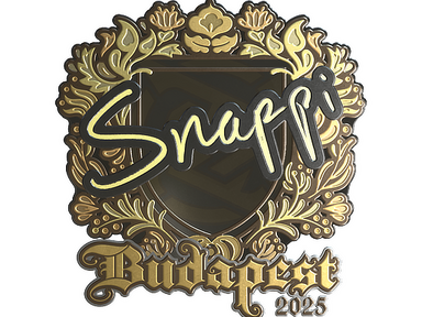 Sticker | Snappi (Gold) | Budapest 2025