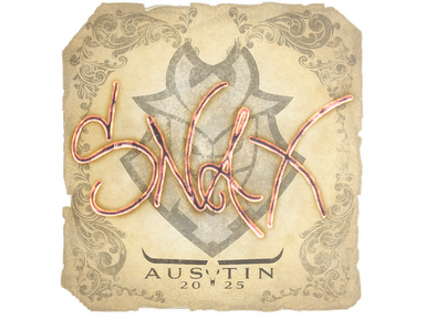 Sticker | Snax | Austin 2025