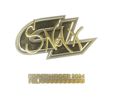 Sticker | Snax (Gold) | Copenhagen 2024
