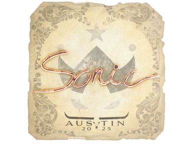 Sticker | Sonic | Austin 2025