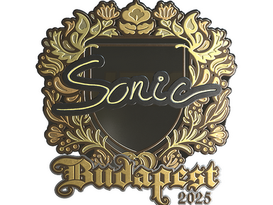 Sticker | Sonic (Gold) | Budapest 2025