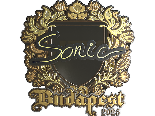 Sticker | Sonic (Gold) | Budapest 2025