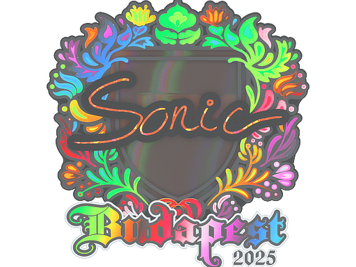 Sticker | Sonic (Holo) | Budapest 2025