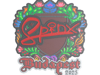 Sticker | Spinx (Embroidered) | Budapest 2025