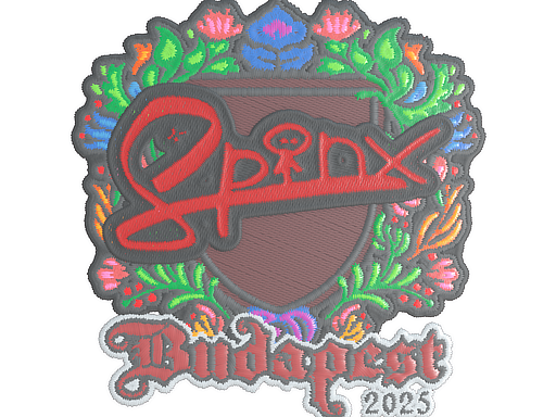 Sticker | Spinx (Embroidered) | Budapest 2025