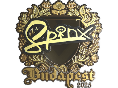 Sticker | Spinx (Gold) | Budapest 2025