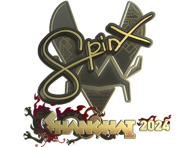 Sticker | Spinx (Gold) | Shanghai 2024