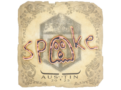 Sticker | spooke | Austin 2025