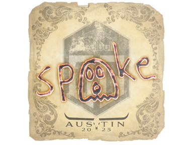 Sticker | spooke | Austin 2025