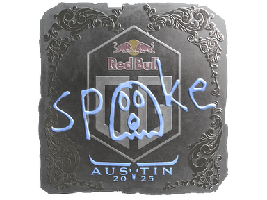 Sticker | spooke (Foil) | Austin 2025