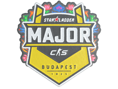 Sticker | StarLadder (Embroidered) | Budapest 2025