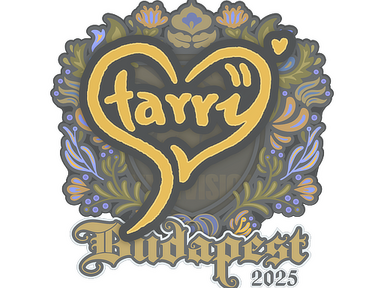 Sticker | Starry | Budapest 2025