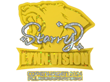 Sticker | Starry (Glitter) | Copenhagen 2024