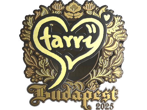 Sticker | Starry (Gold) | Budapest 2025