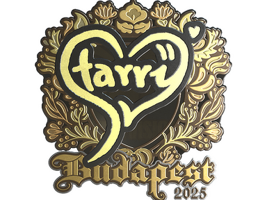 Sticker | Starry (Gold) | Budapest 2025