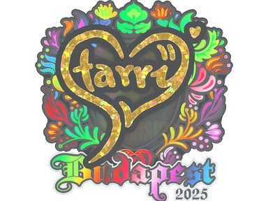 Sticker | Starry (Holo) | Budapest 2025