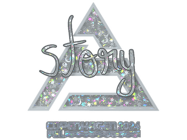 Sticker | story (Glitter) | Copenhagen 2024
