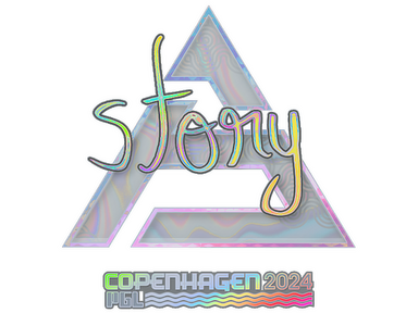 Sticker | story (Holo) | Copenhagen 2024