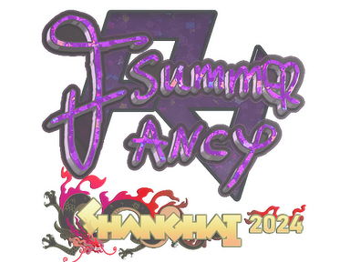 Sticker | Summer (Glitter) | Shanghai 2024